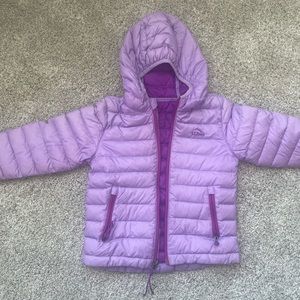 LLBean Girls Down Puffer Jacket 4T